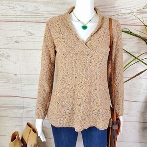 Coldwater Creek beautiful fall colors soft knit zweater